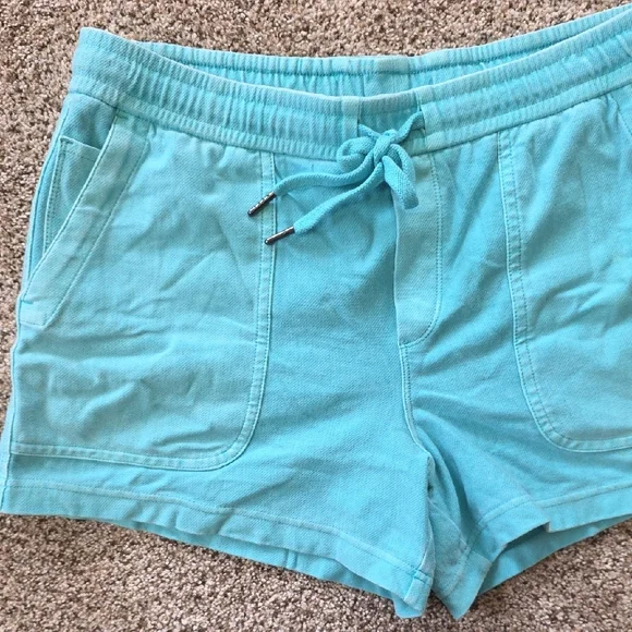 Athleta Women's Turquoise Athletic Shorts - Picture 3 of 4